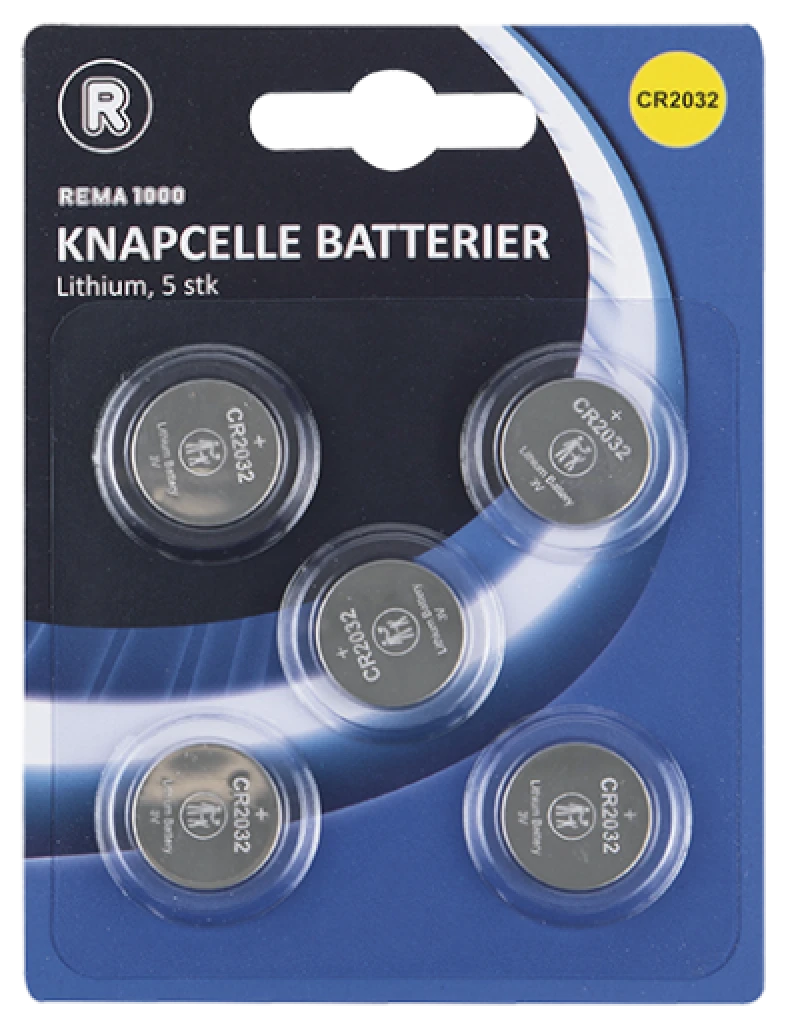 Knapcellebatteri