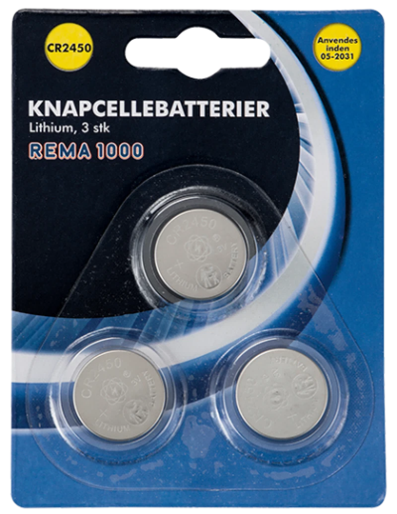 Knapcellebatteri