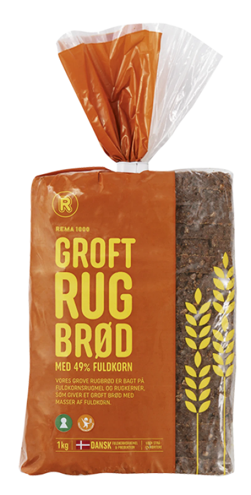 Groft rugbrød