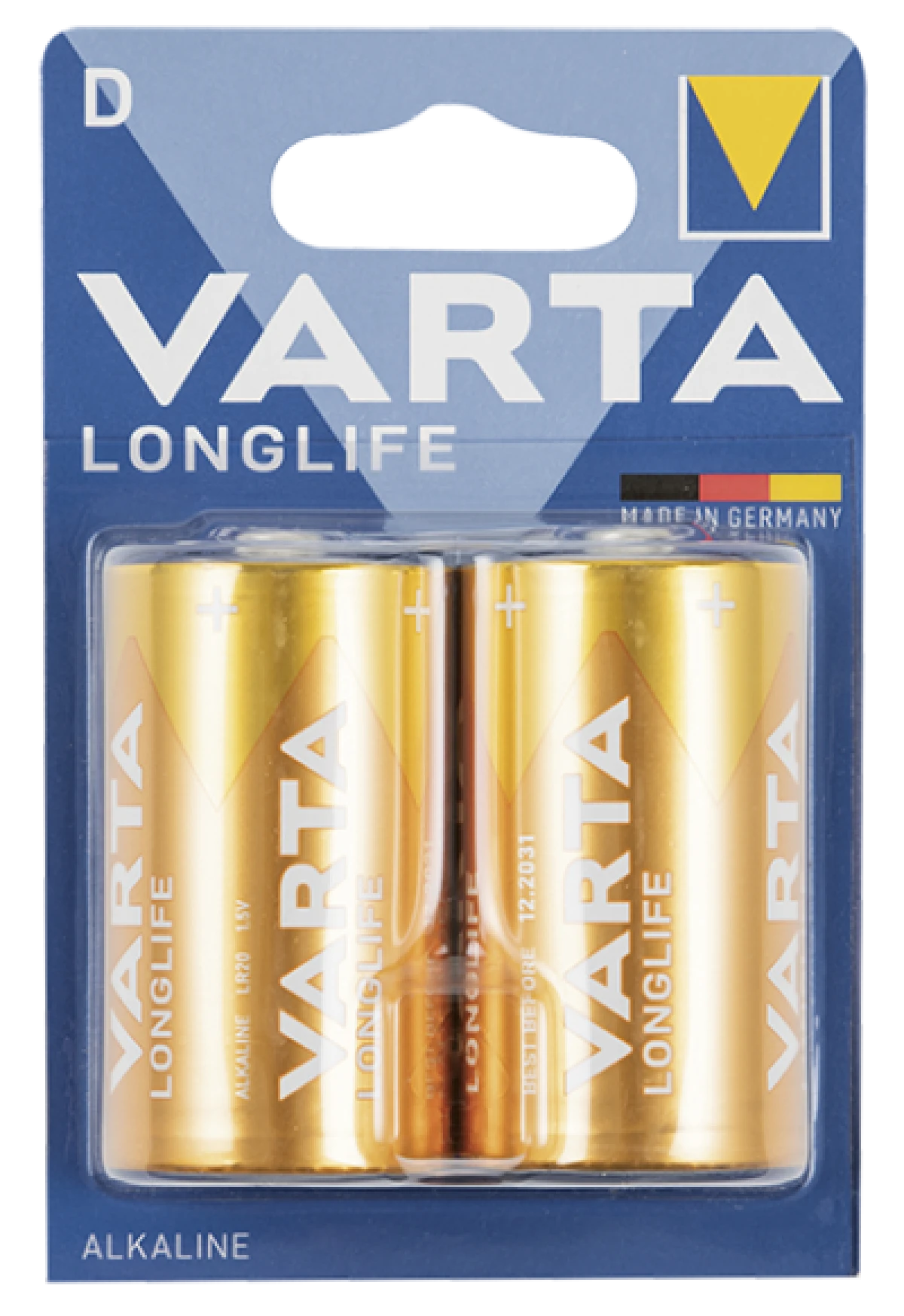 Varta Longlife D Batterier
