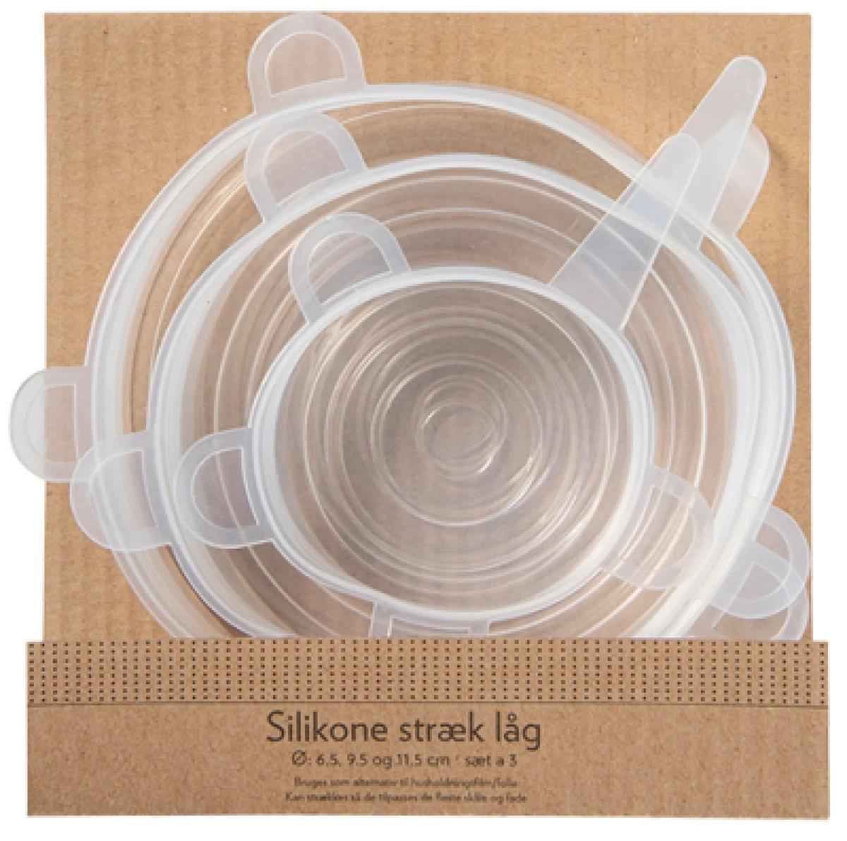 Silikone Stræk Låg