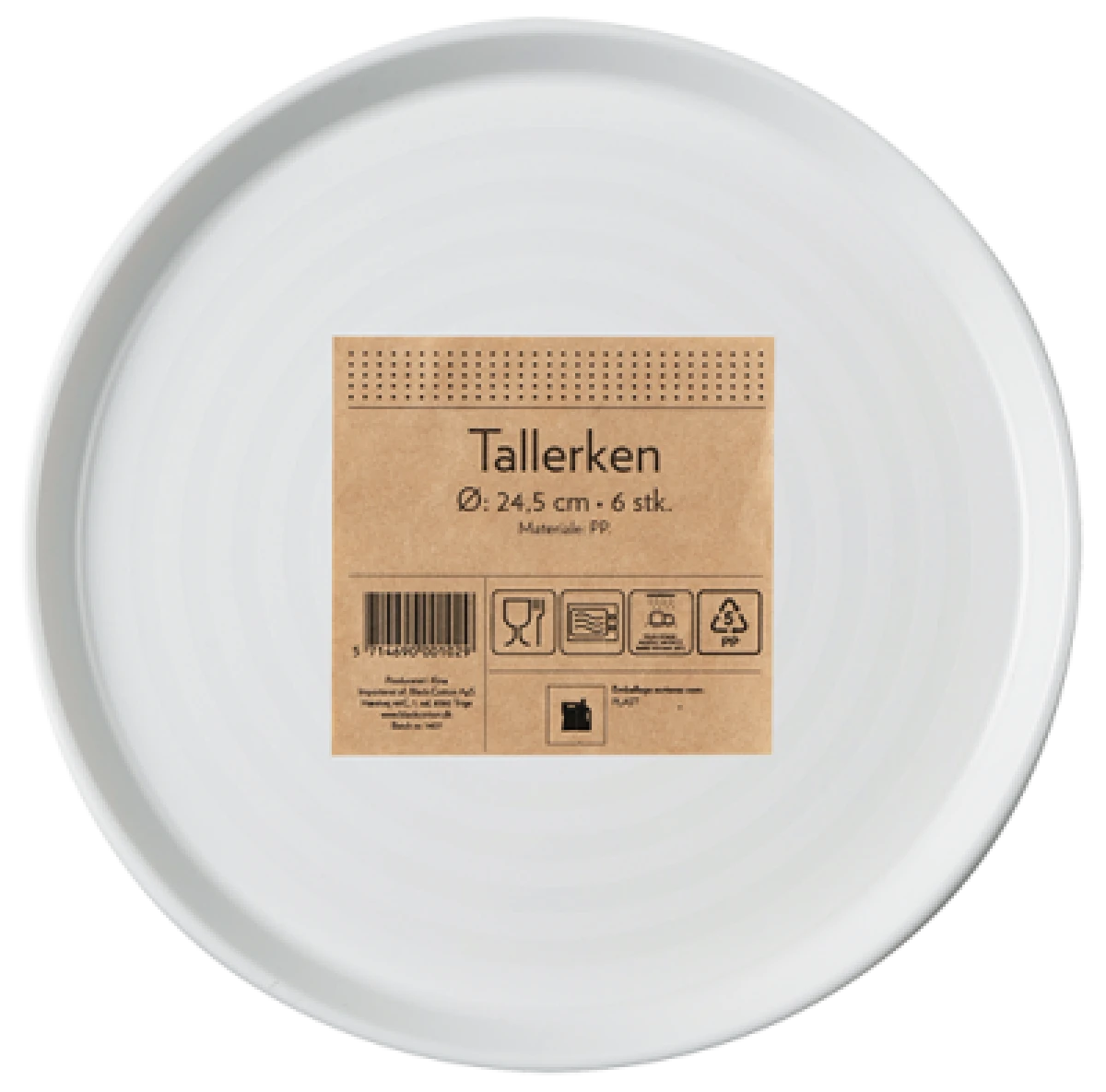 Tallerkener 24,5 cm