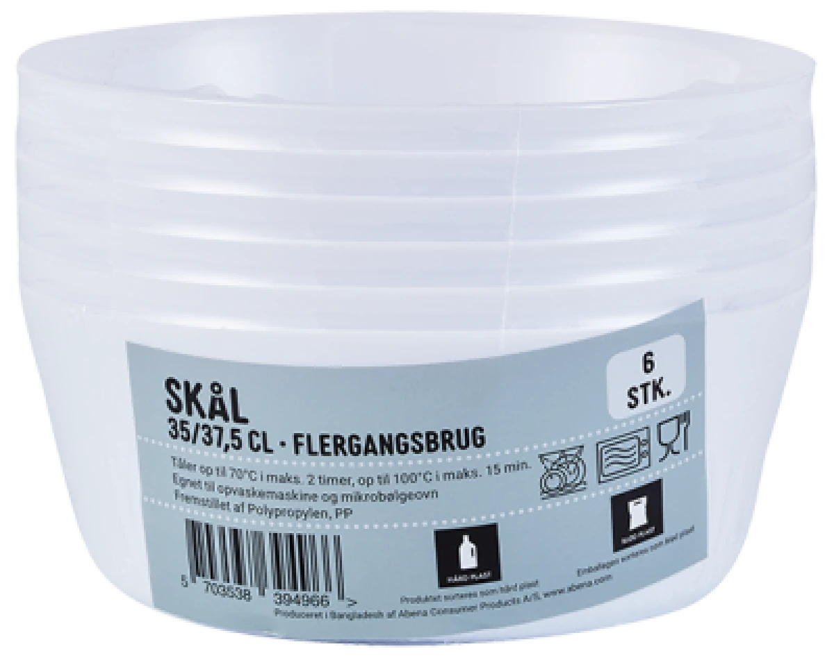 Plastik Skåle