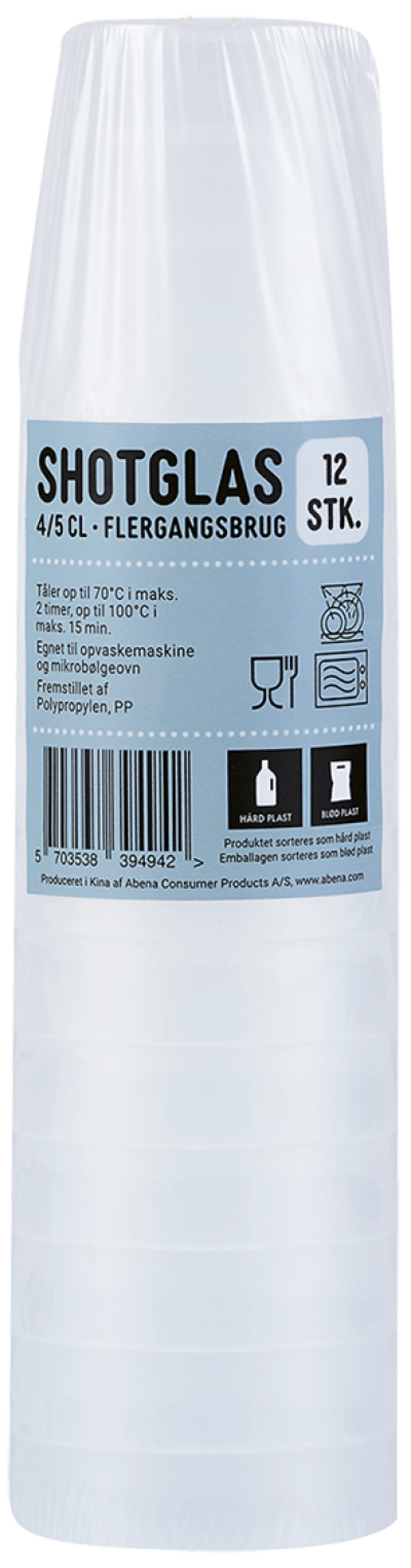 Plast Shotglas PP
