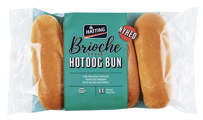 Brioche hotdog