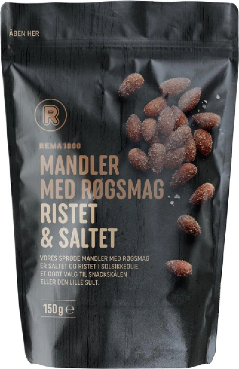 Mandler m/ røgsmag