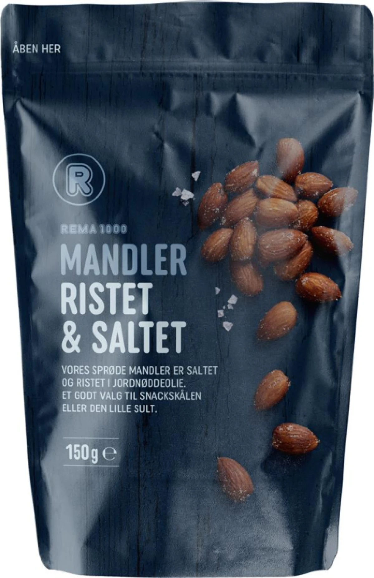 Rema 1000 Mandler Ristet & Saltet