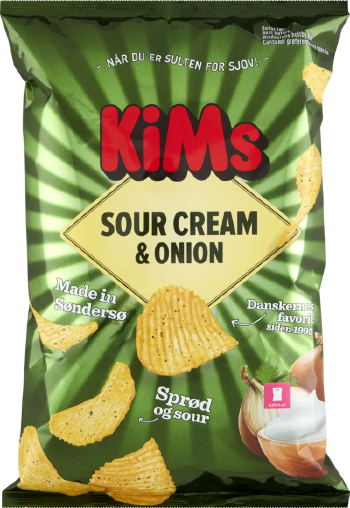 KiMs, Chips m. sour cream & onion