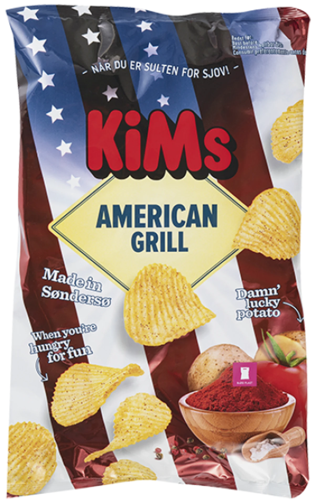 Bølgechips American Grill, KiMs