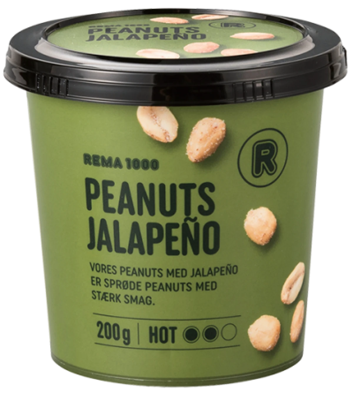 Peanuts med Jalapeño