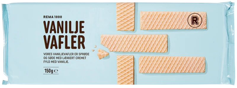 Vaniljevafler