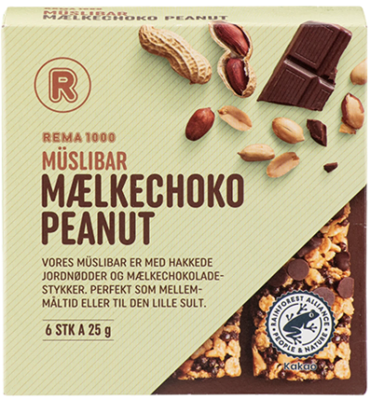 Bars Chokolade/Peanut