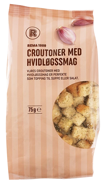 Rema 1000 Croutoner Hvidløg