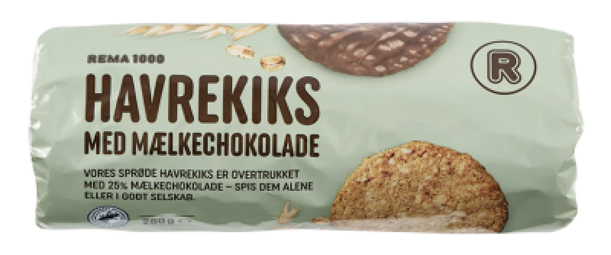 Rema 1000 Havrekiks Mælk