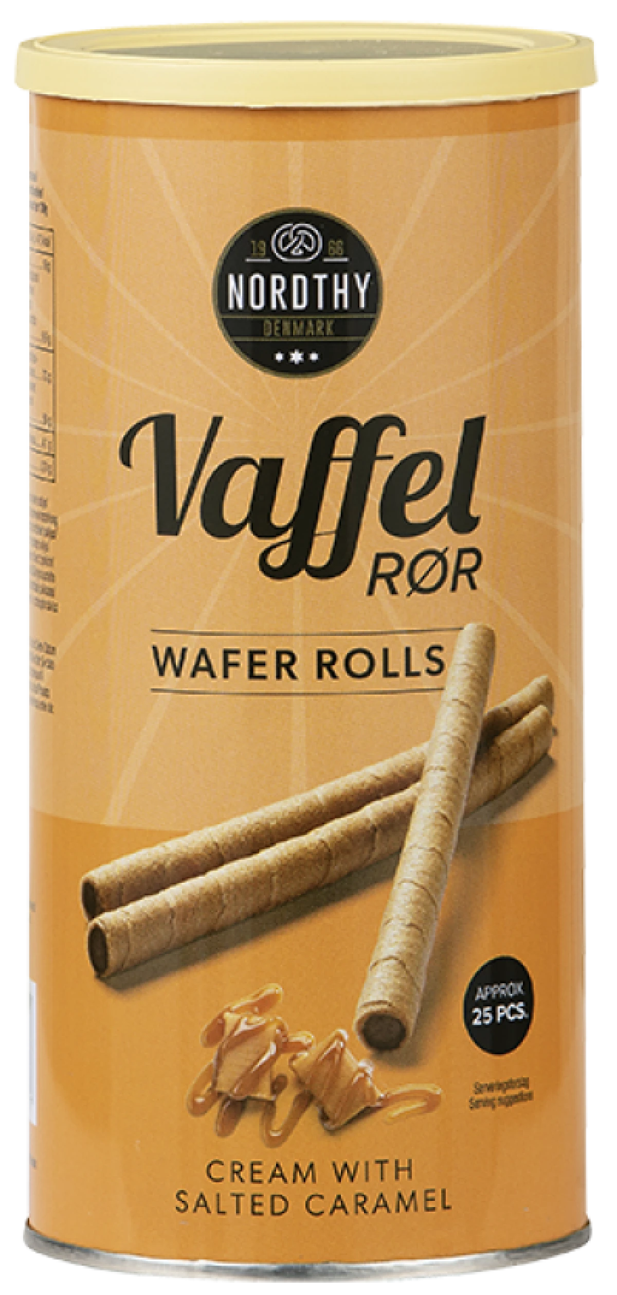 VAFFELRØR, 250 GR. / SALT KARAMEL