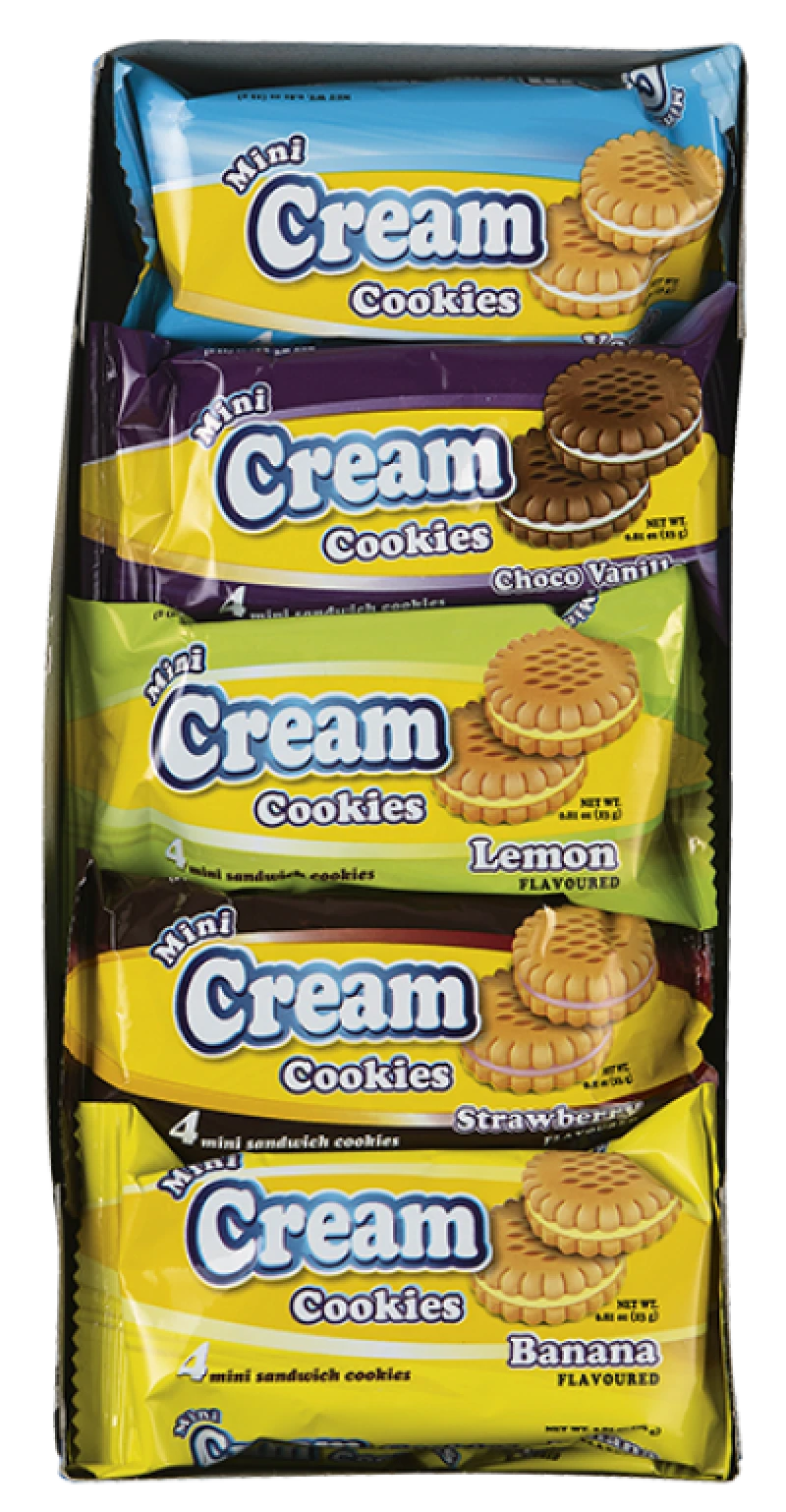 Cream cookies