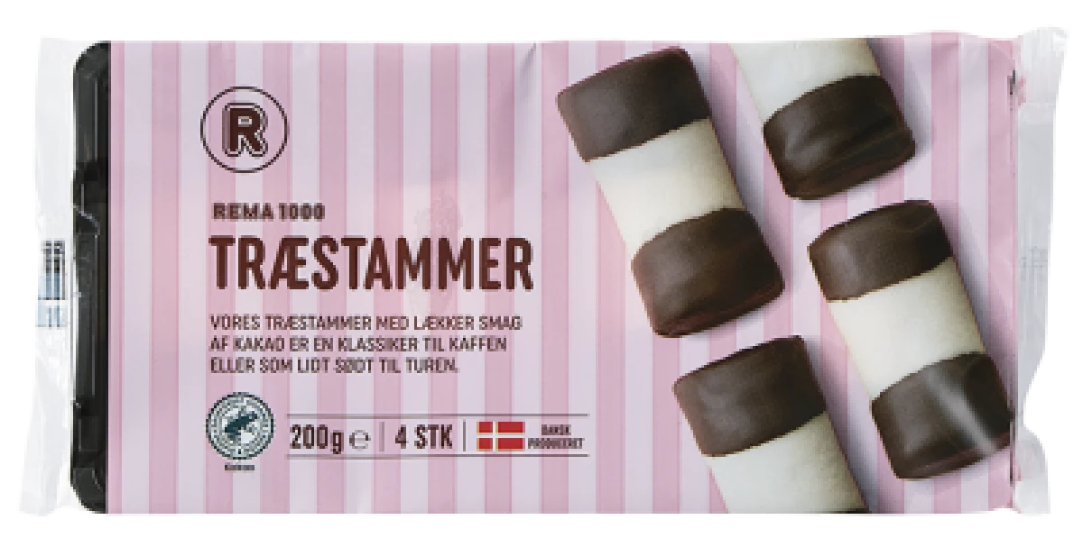 Rema 1000 Træstammer