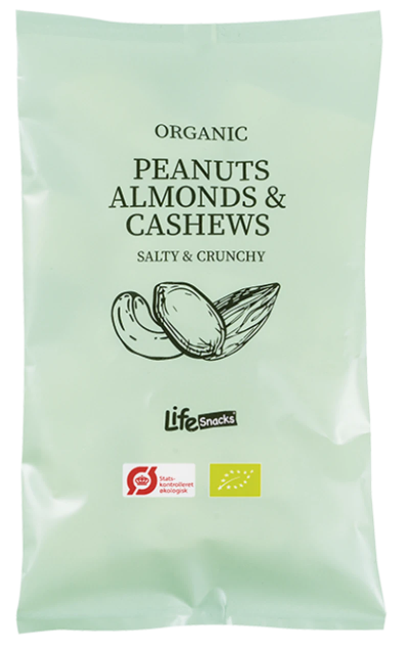 Peanuts, almonds