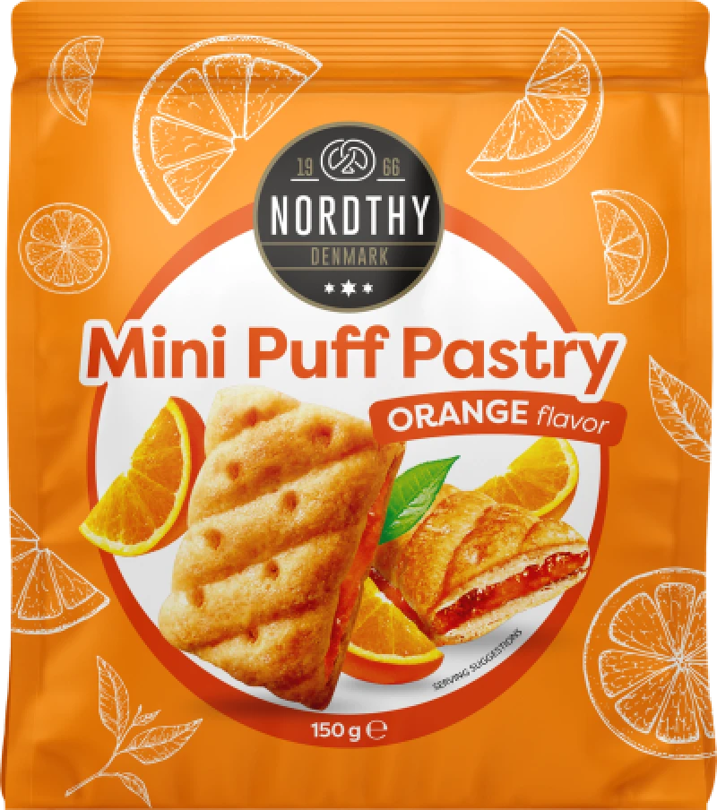 Nordthy Kiks med Orangefyld