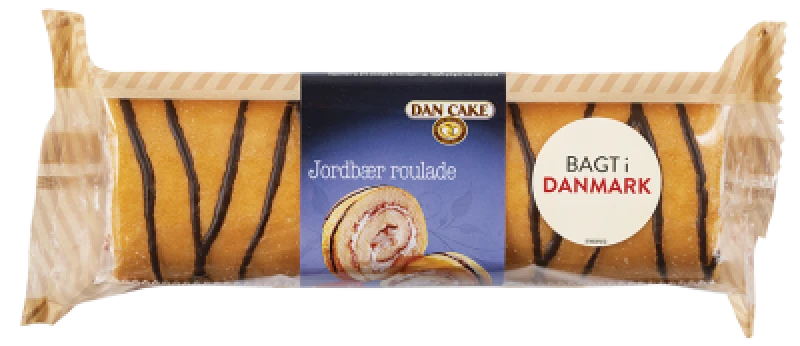 Jordbærroulade