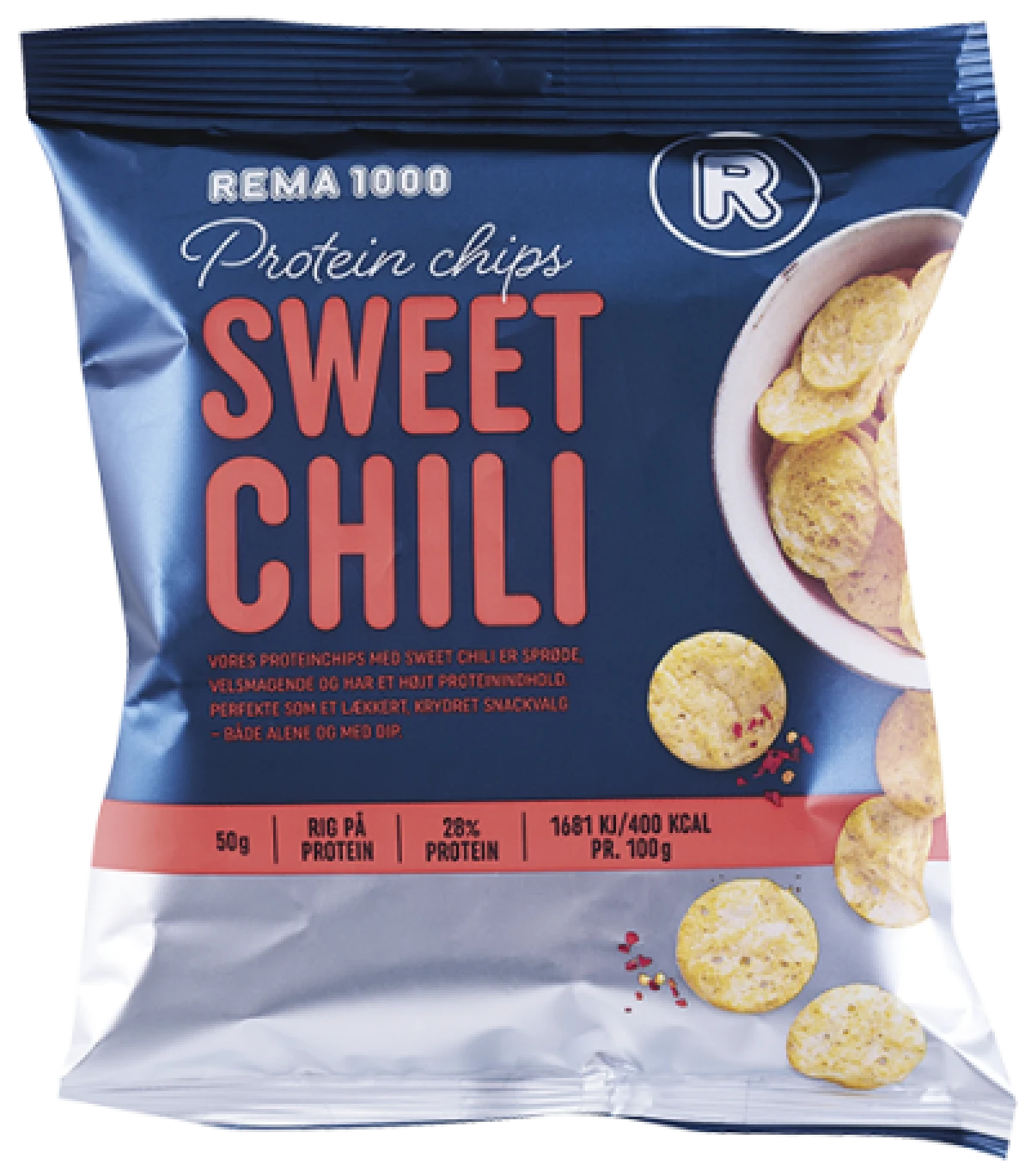 Rema 1000 Protein Chips Sweet Chili