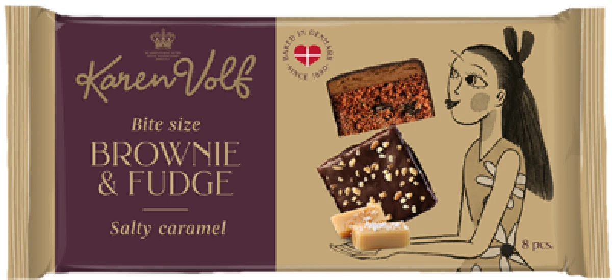 BROWNIE & FUDGE, 160 GR. / SALTY CARAMEL