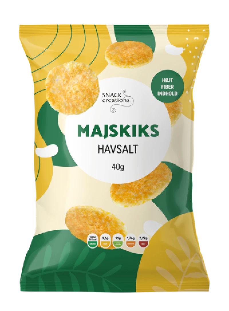 Majskiks med havsalt