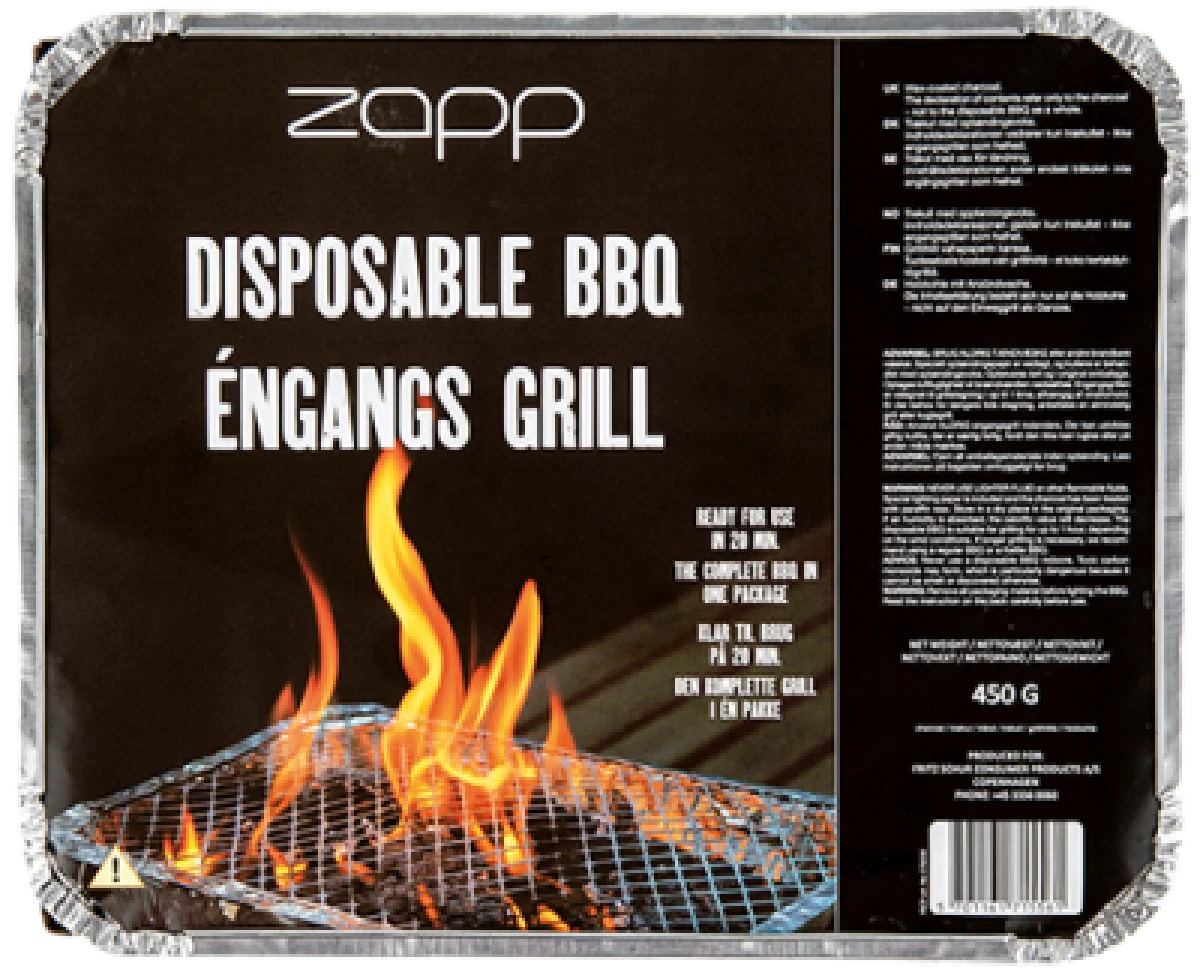 Zapp, Engangsgrill