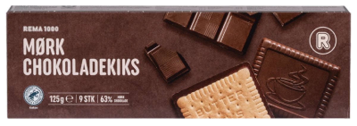 MØRK CHOKOLADEKIKS