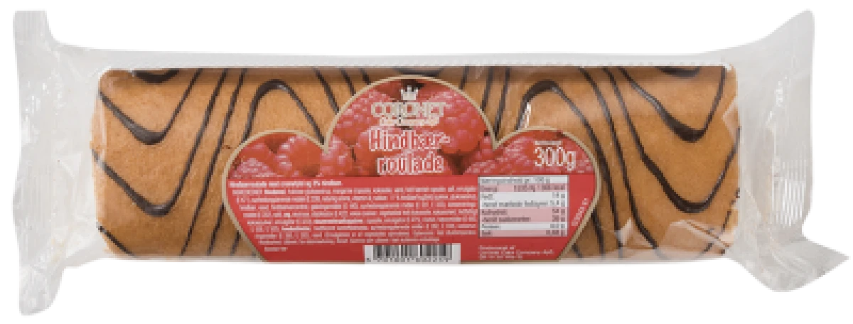 Coronet Hindbærroulade