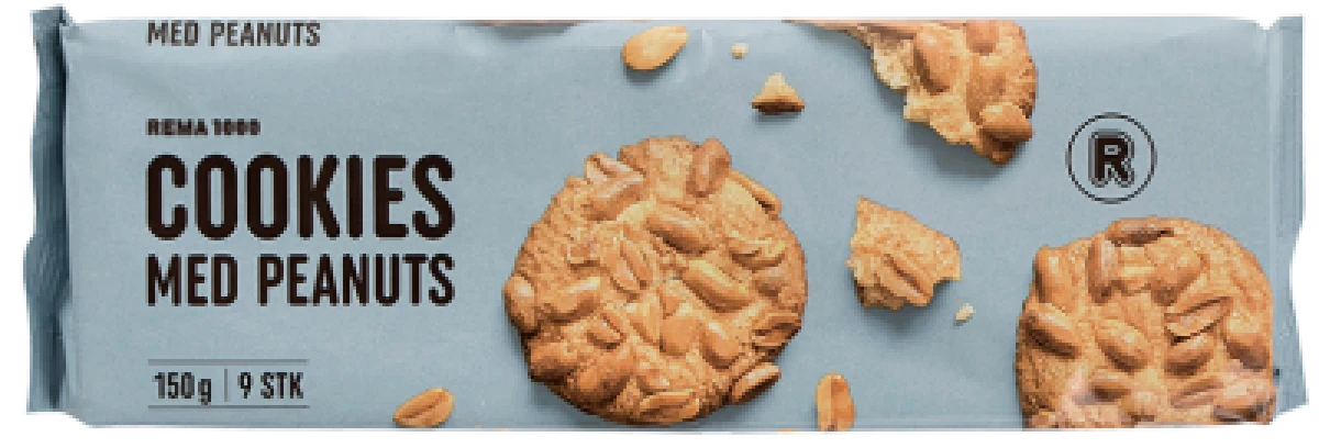 Rema 1000 Cookies Peanuts