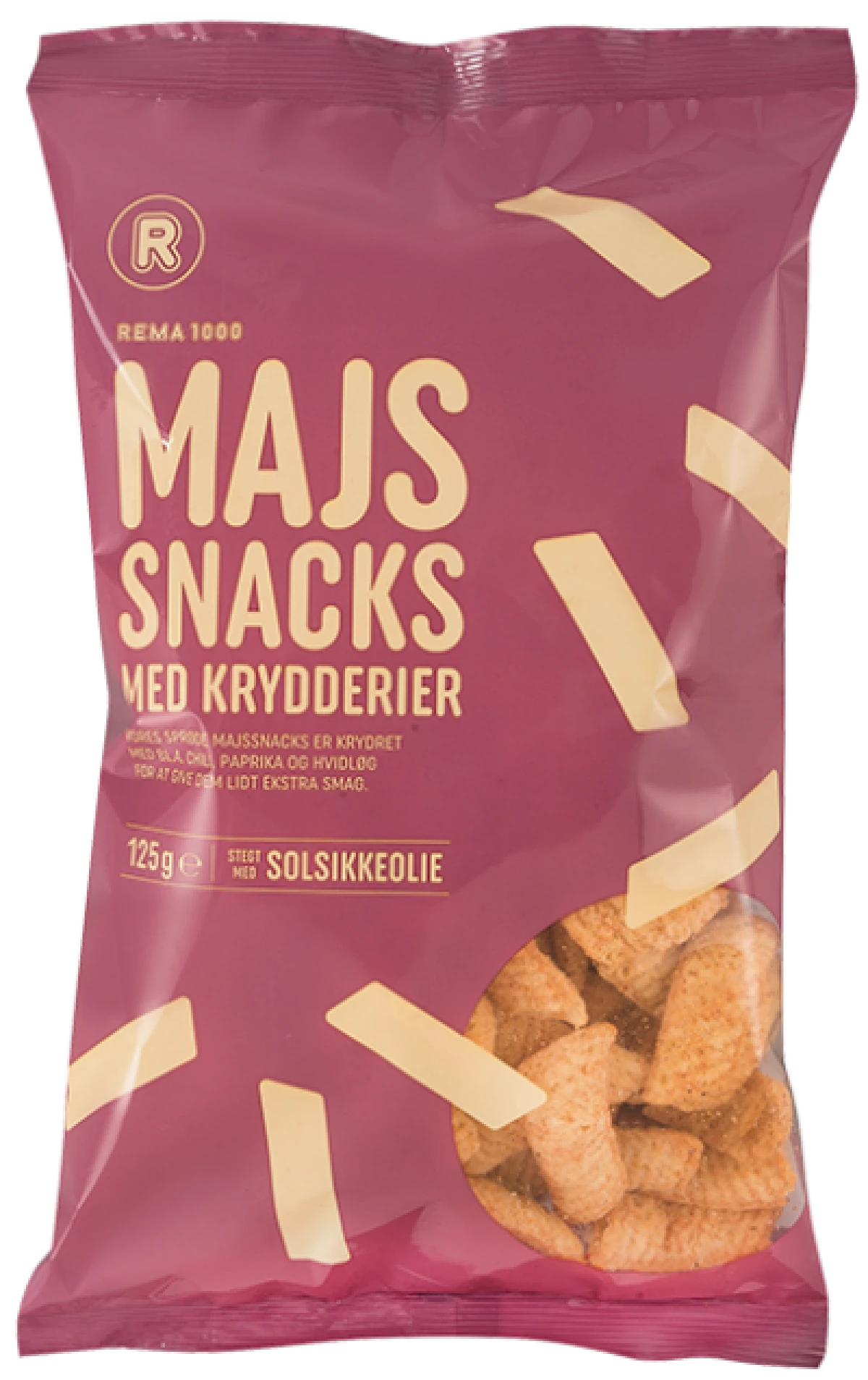 Rema 1000 Majssnacks m/Krydderi