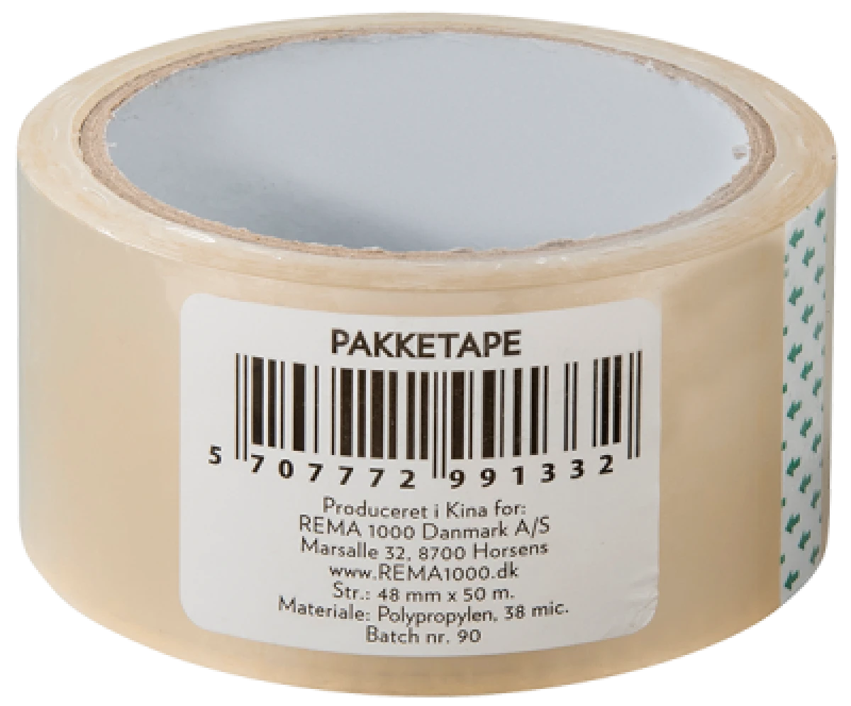 Pakketape Transparent 50 m