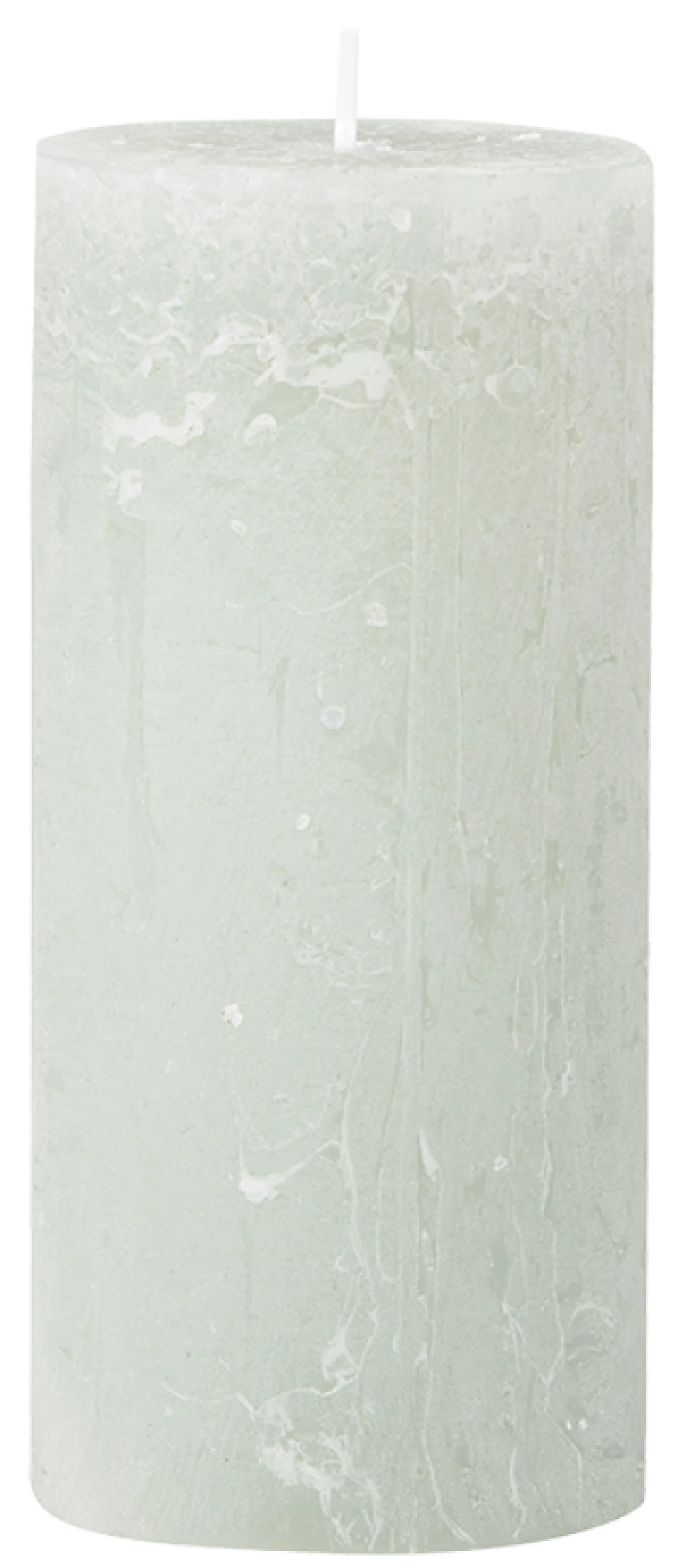 Rustik Bloklys Grøn Ø6x13cm