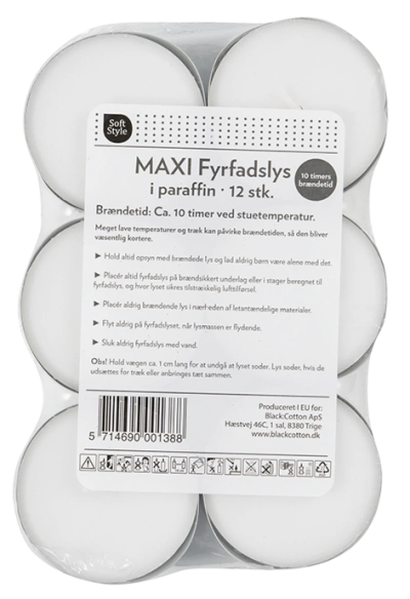 Maxi fyrfadslys