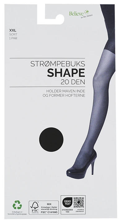 Strømpebuks Xxl