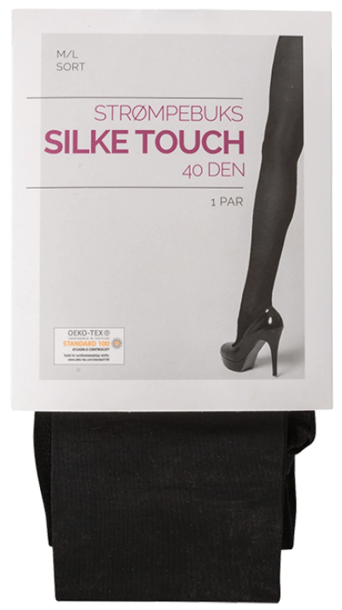 Strømpebuks 40 DEN Silktouch Str. M/L