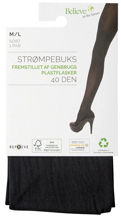 Repreve Strømpebuks M/L
