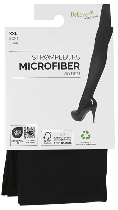 Strømpebuks Sort