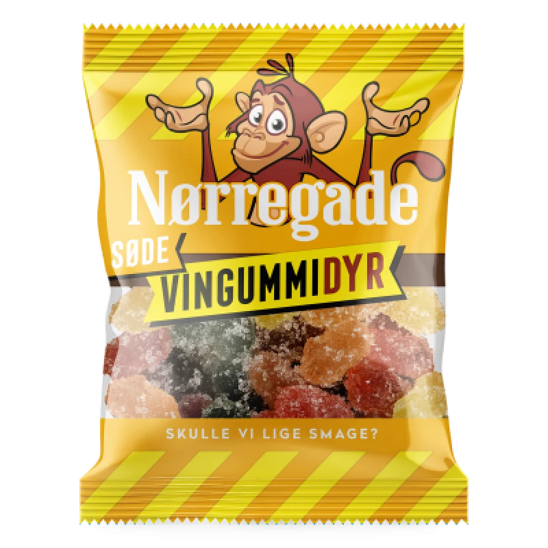 Søde vingummidyr