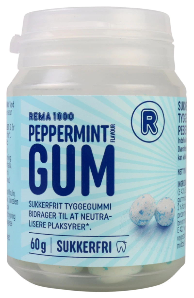 Peppermint gum