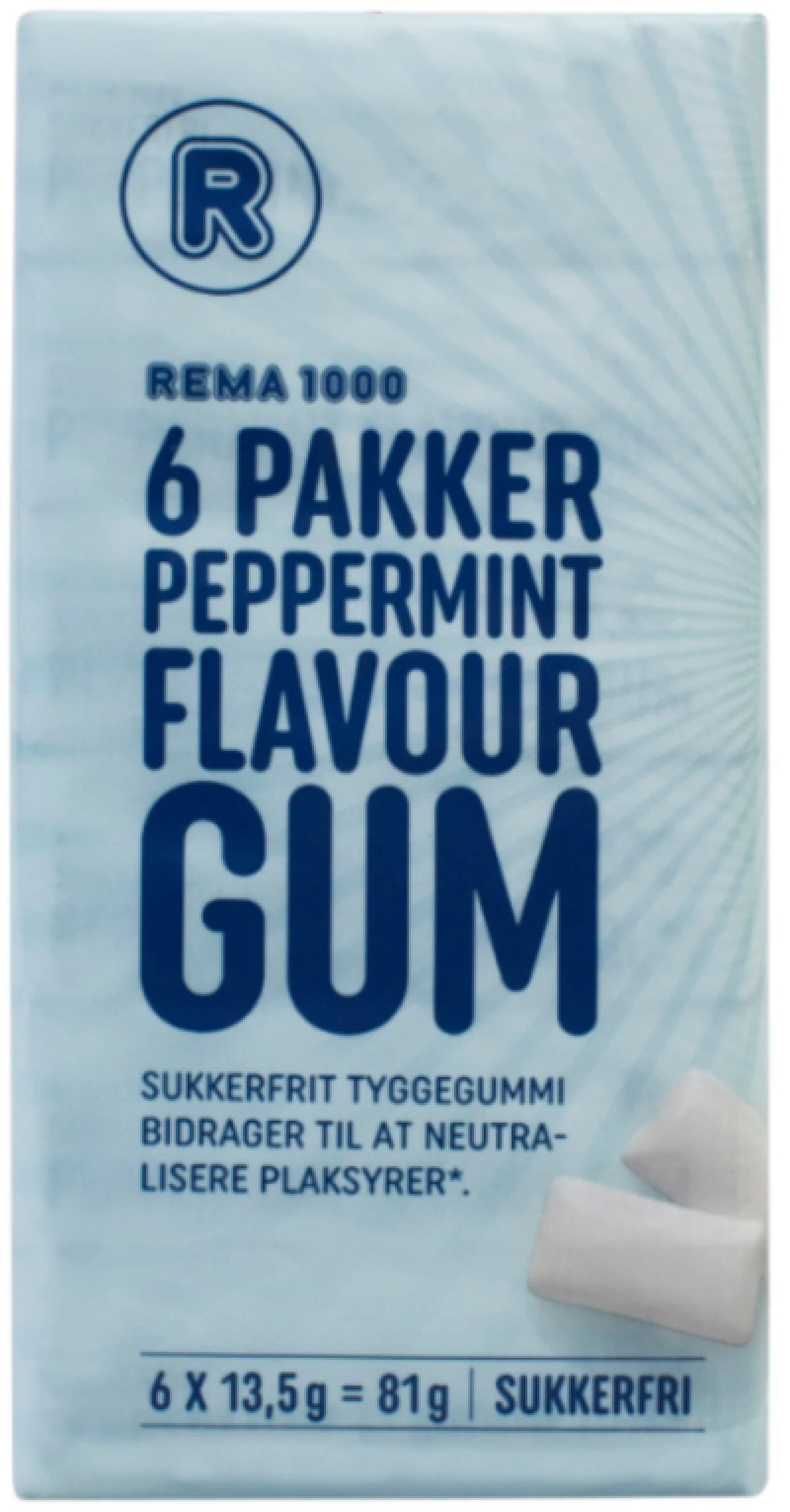 Rema 1000 Peppermint Gum