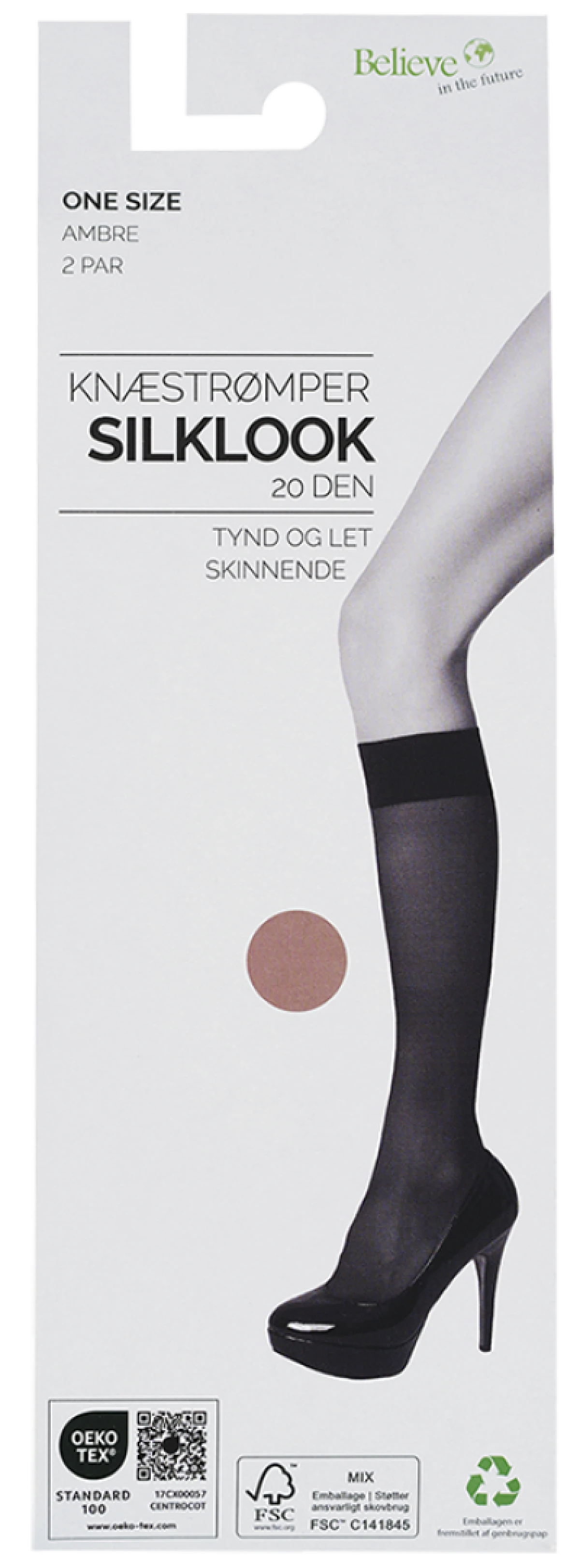 Silklook Knæstrømpe 2 par