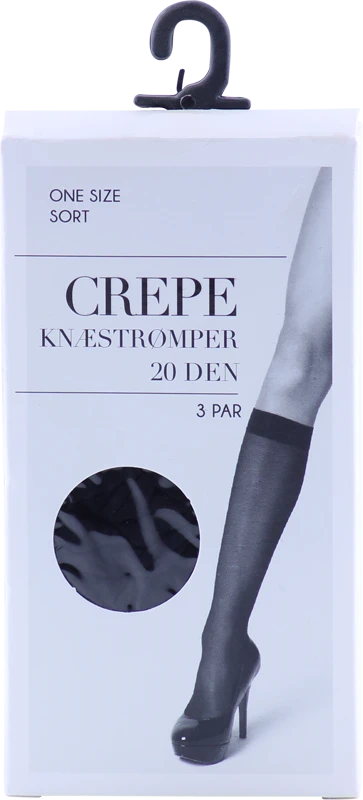 Crepe Knæstrømpe