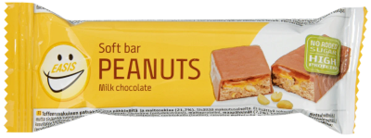 SOFT BAR, 30 GR. / EASIS, PEANUTS