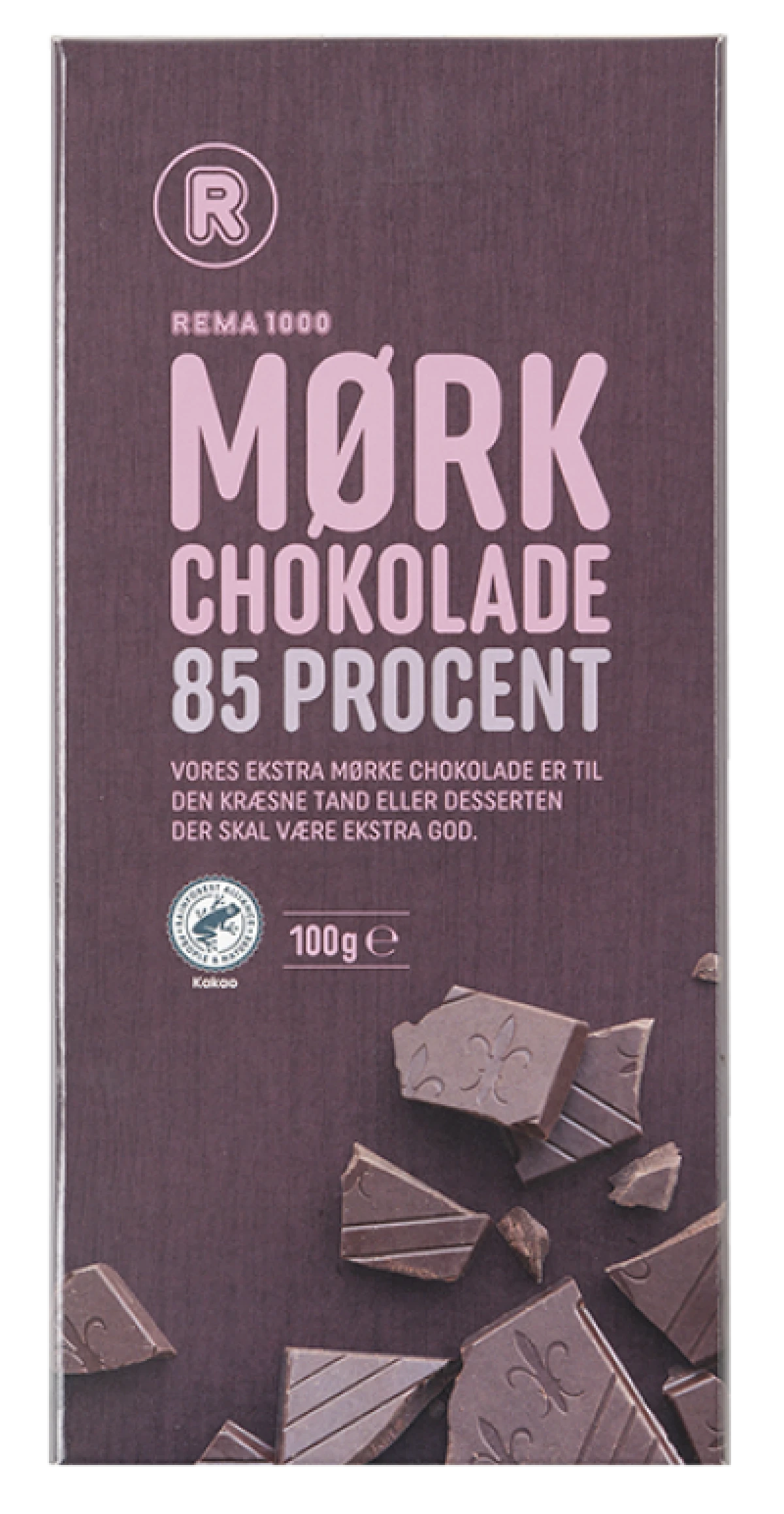 Mørk Chokolade 85%