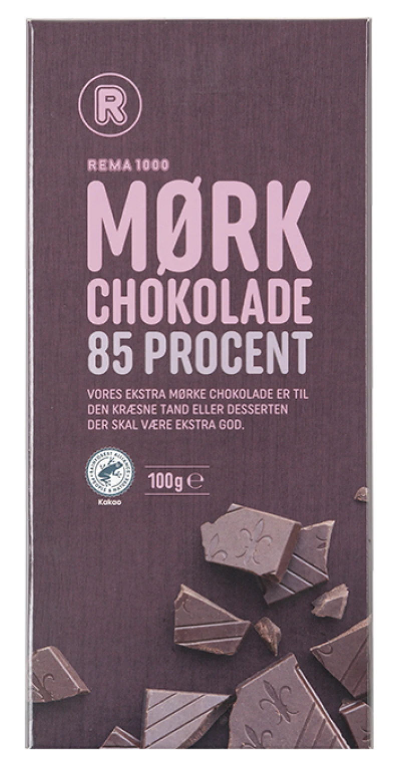 Mørk chokolade 85%