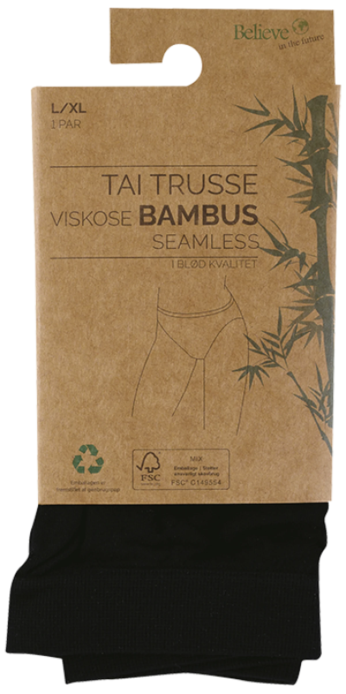 Tai Trusse Viskose Bambus str. L/XL 1 par