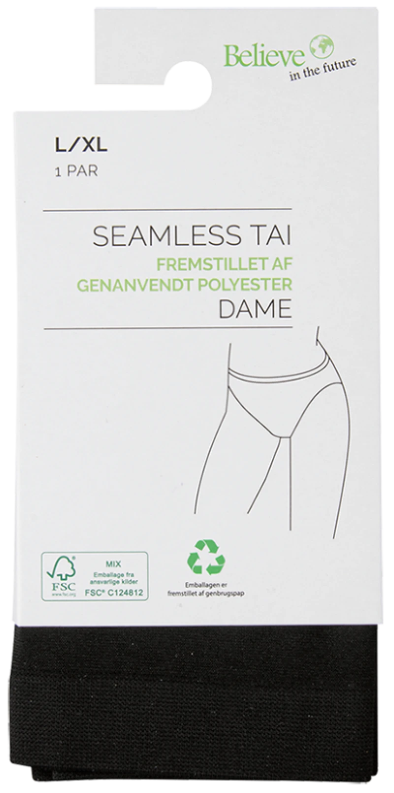 Seamless tai l/xl