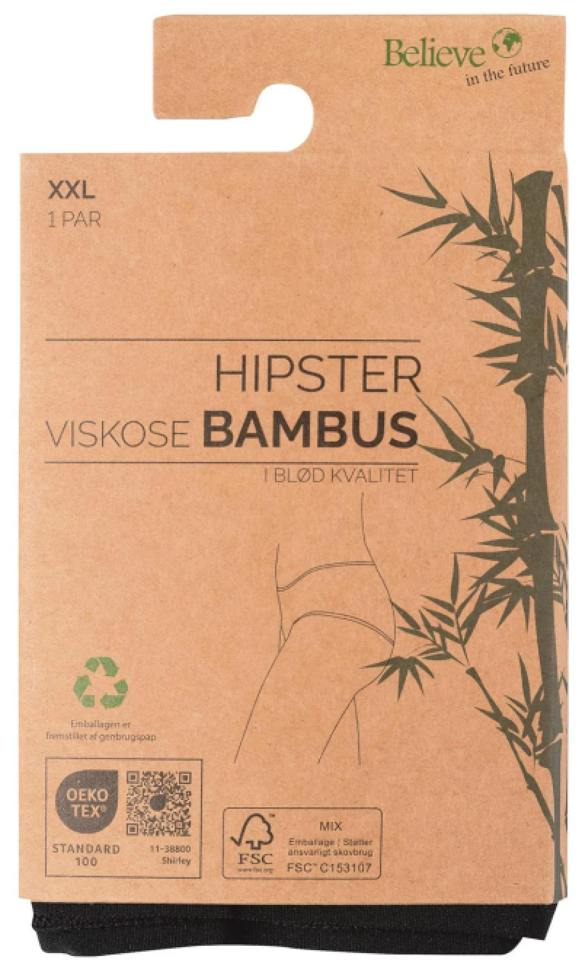 Hipster Strømpebukser XXL